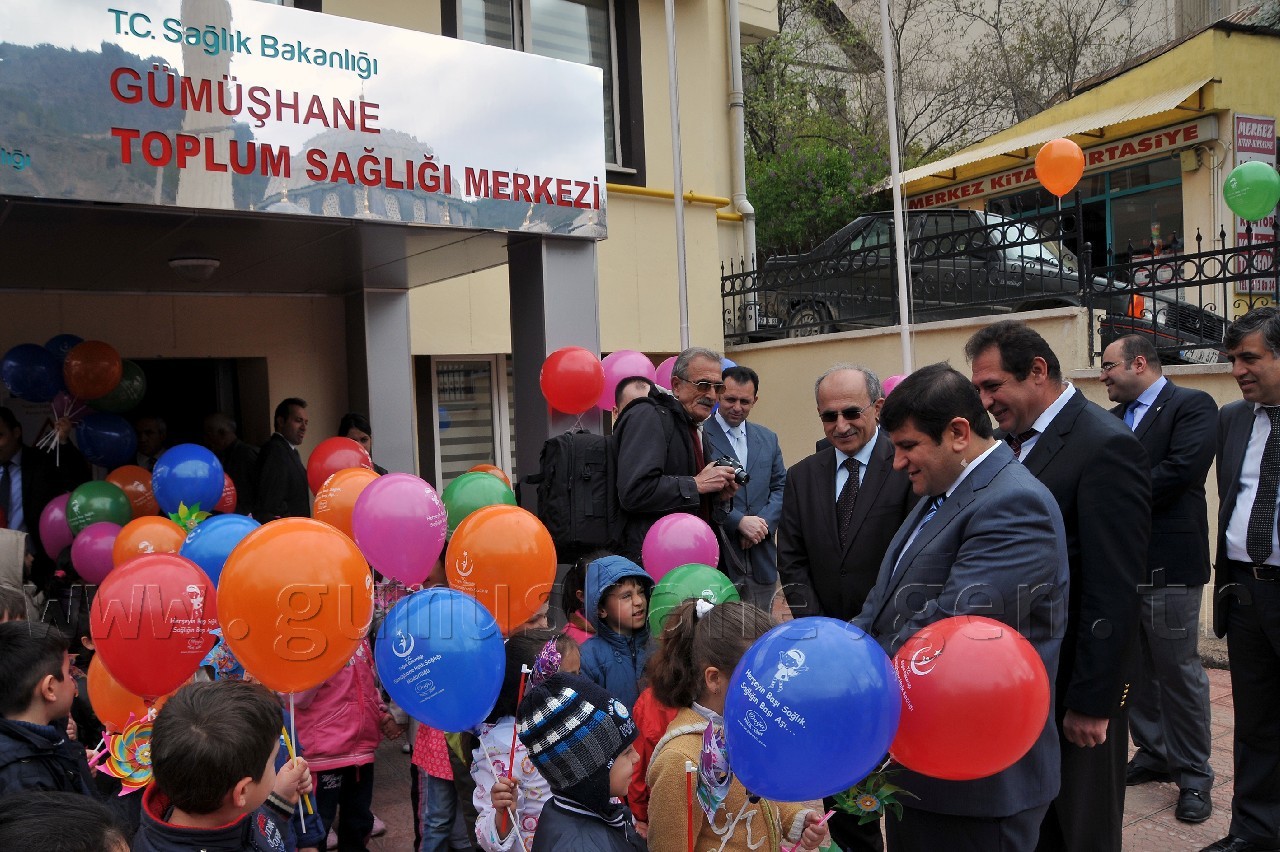 Gümüşhane'de Aşı Haftası Etkinlikleri 1