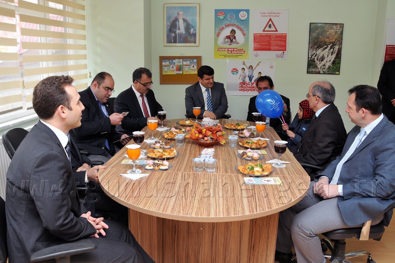 Gümüşhane'de Aşı Haftası Etkinlikleri 2