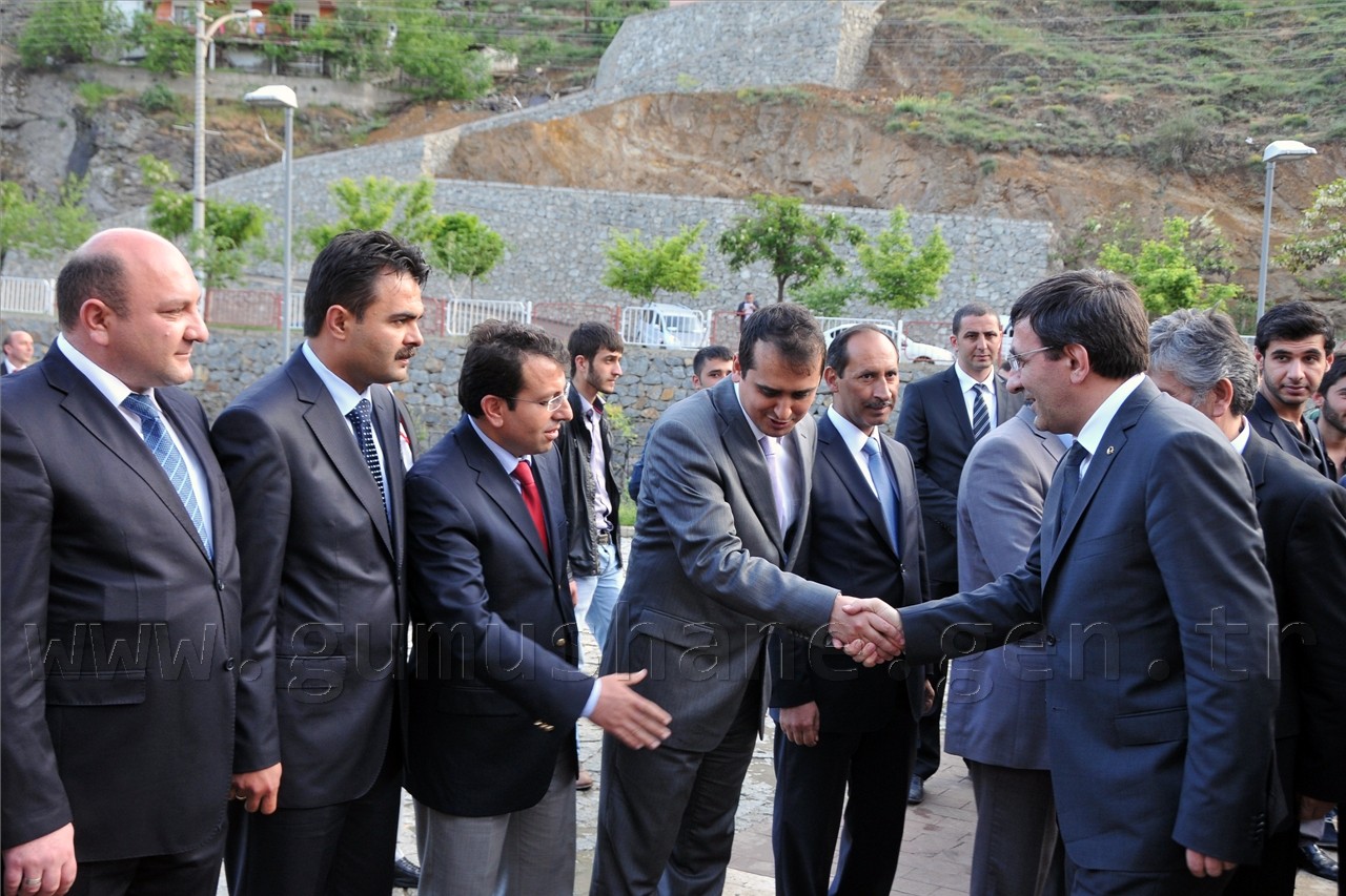 Kalkınma Bakanı Cevdet Yılmaz Gümüşhane'de 1