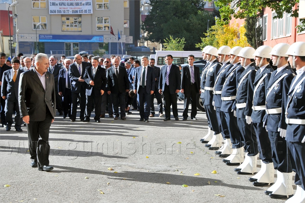 Bakan Yıldırım Gümüşhane'de 2