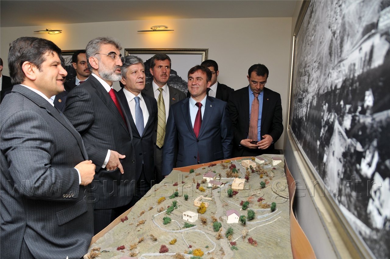 Enerji Ve Tabii Kaynaklar Bakanı Taner Yıldız Gümüşhane'de 2