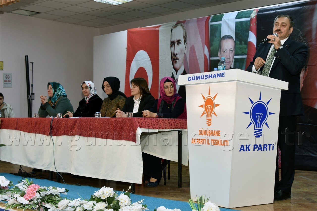 Orman ve Su İşleri Bakanı Veysel Eroğlu Gümüşhane'de 3