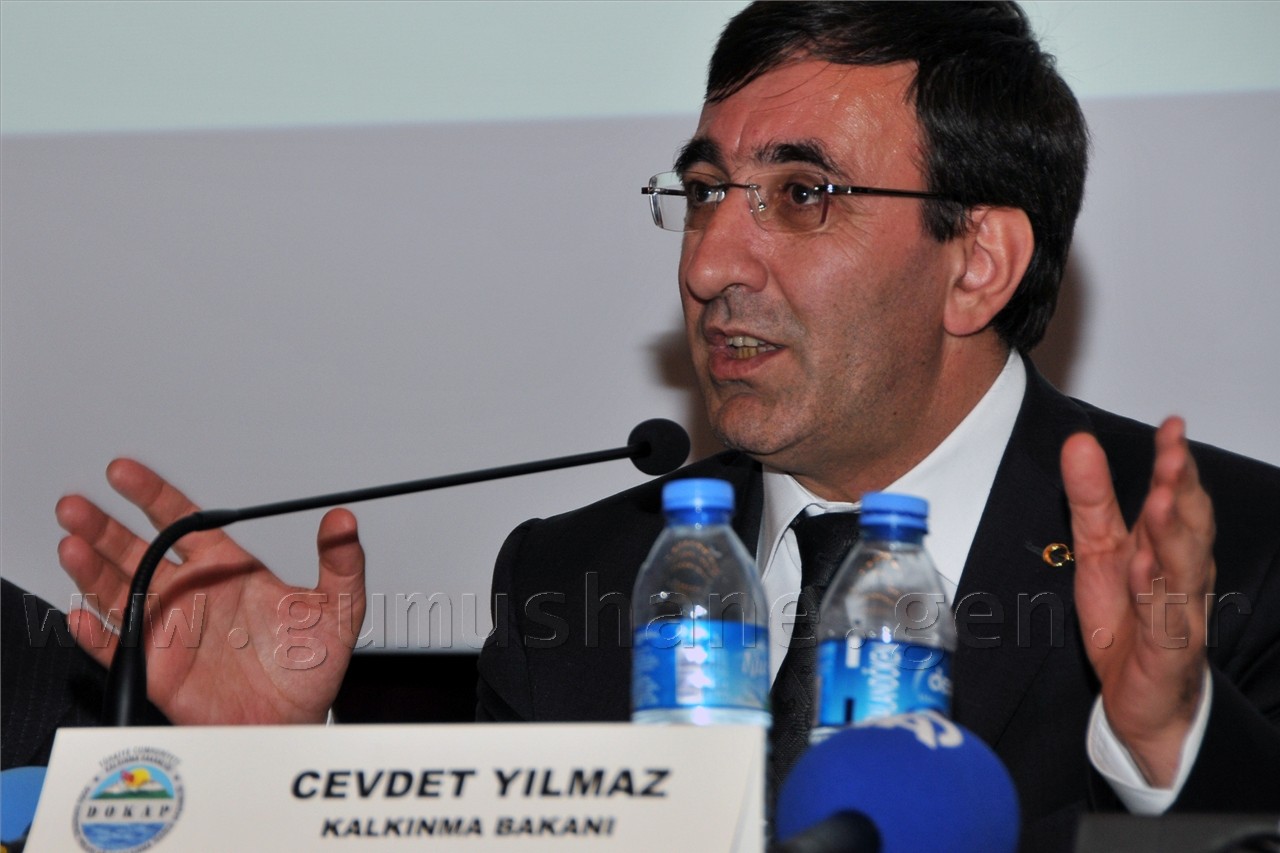 Kalkınma Bakanı Cevdet Yılmaz Gümüşhane'de 5