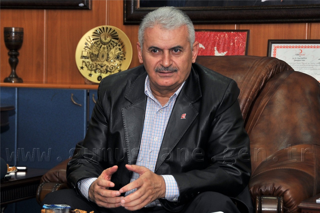 Bakan Yıldırım Gümüşhane'de 6