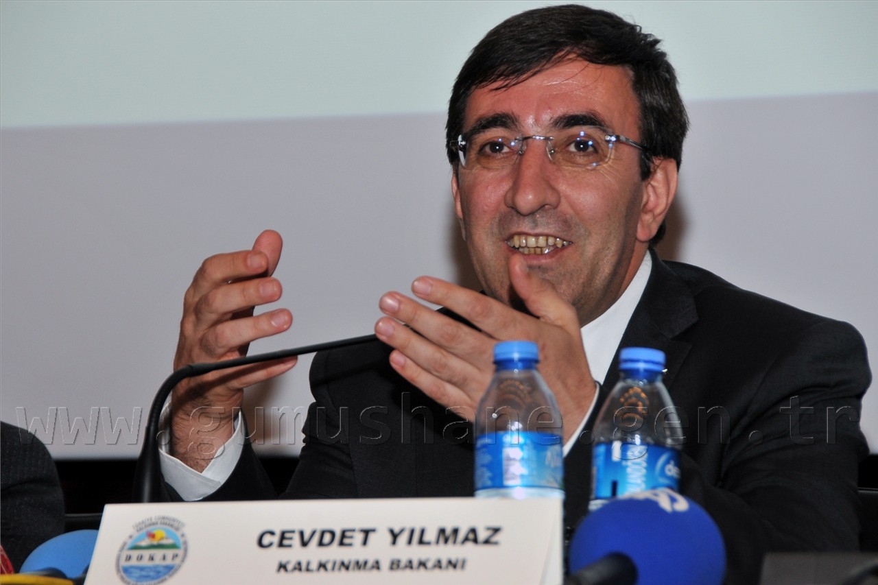 Kalkınma Bakanı Cevdet Yılmaz Gümüşhane'de 6