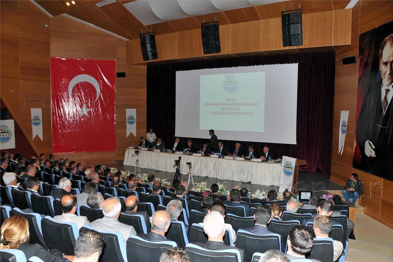 Kalkınma Bakanı Cevdet Yılmaz Gümüşhane'de 8