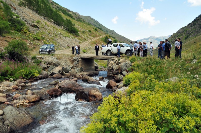 Çit Deresine 5 Bin Kırmızı Benekli Alabalık 1