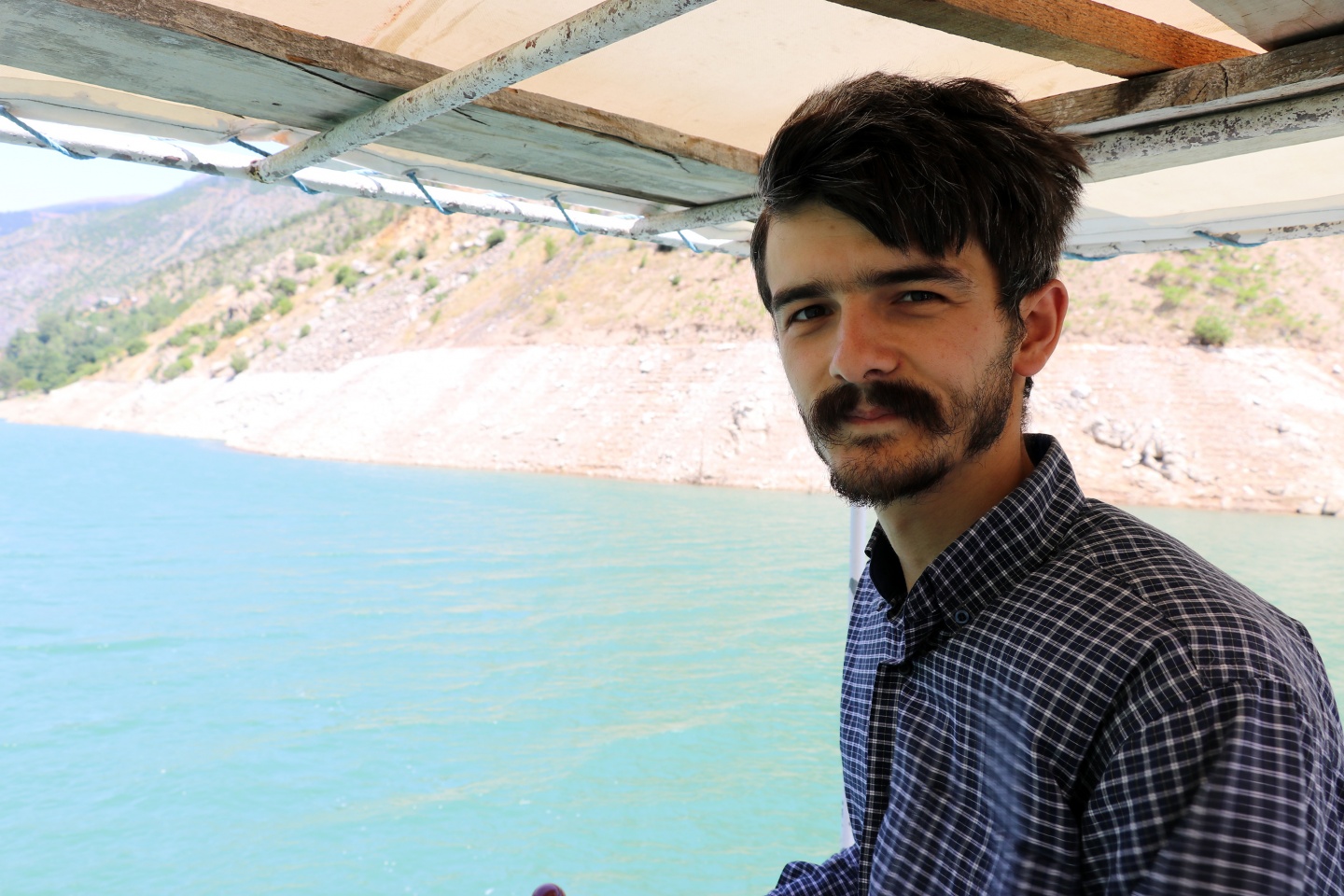 Torul barajında alabalık üretimi 12