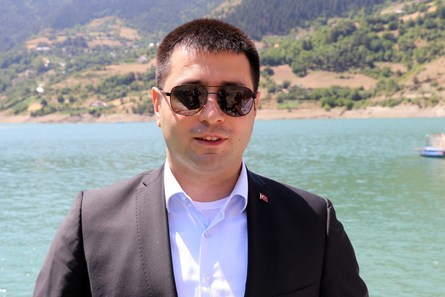 Torul barajında alabalık üretimi 11