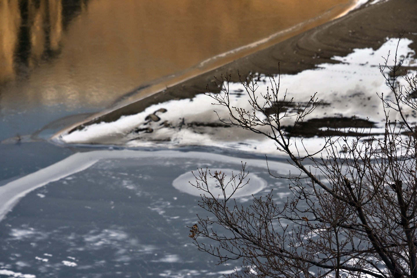 Türkiye’nin en hızlı akan çaylarından Harşit Çayı dondu 28