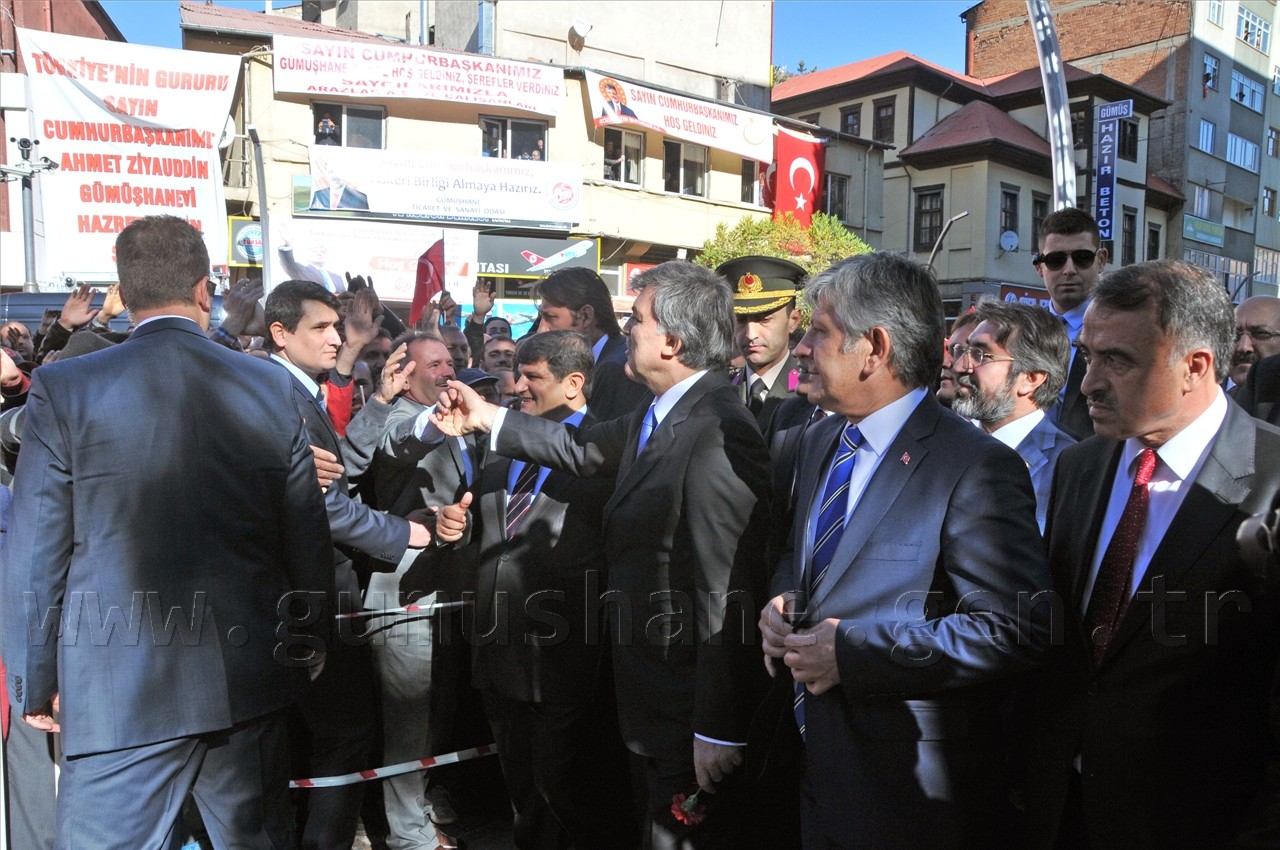 Cumhurbaşkanı Gül, Gümüşhane'de Halka Seslendi 2