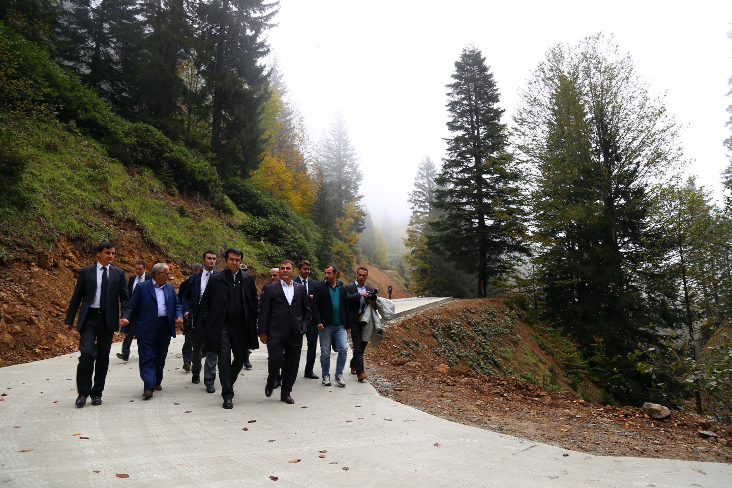 Güvende ve Erikbeli yolunda hummalı çalışma 2