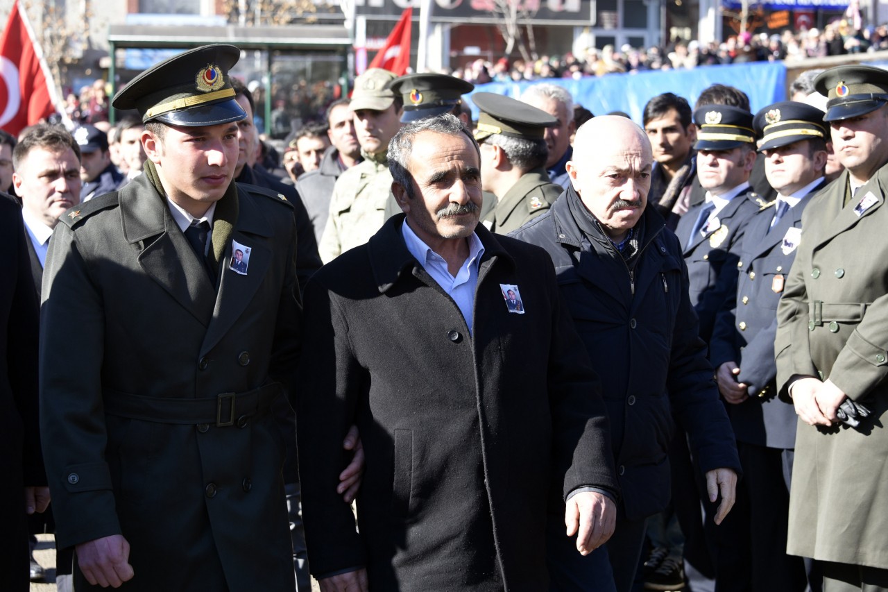 Gümüşhane gül yüzlü şehidini uğurladı 14