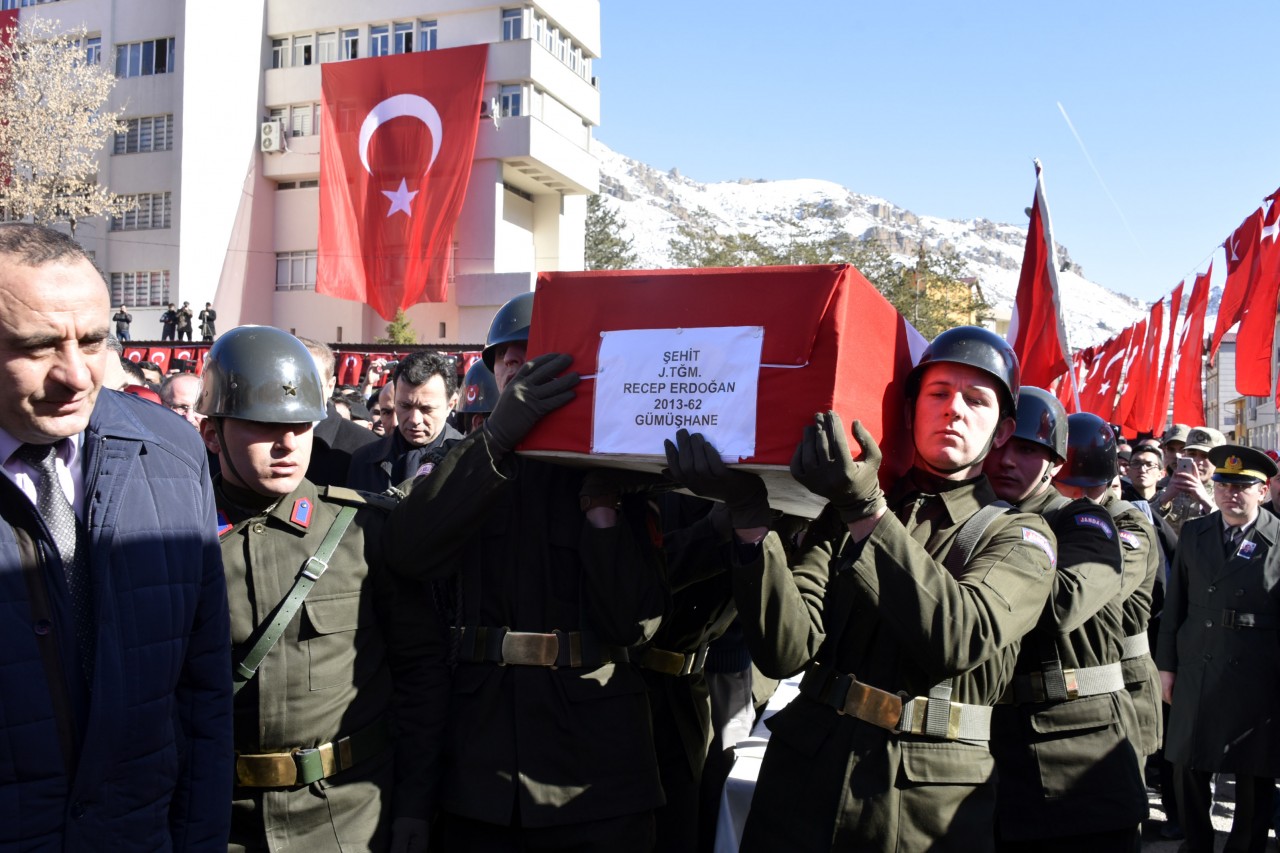 Gümüşhane gül yüzlü şehidini uğurladı 20