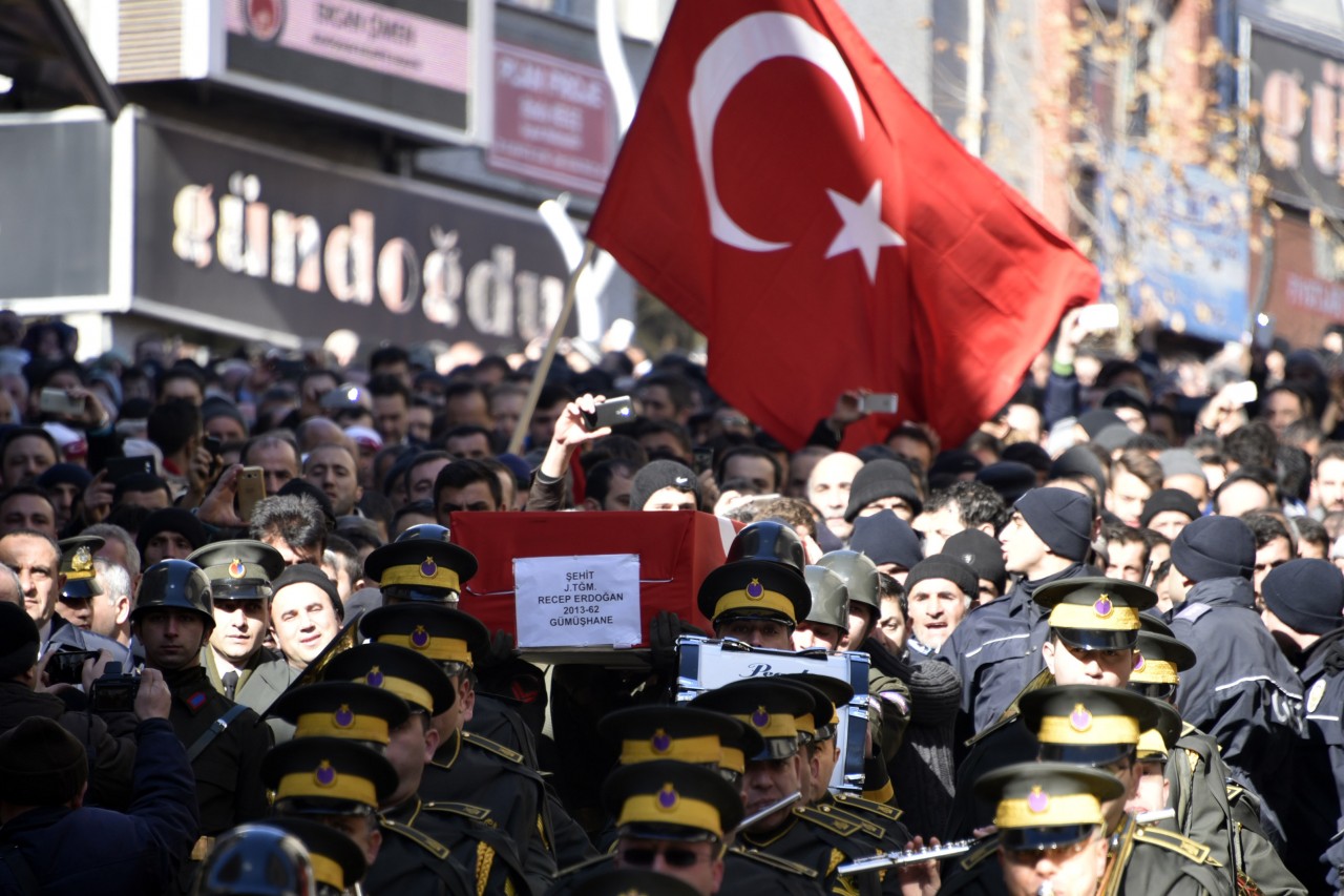 Gümüşhane gül yüzlü şehidini uğurladı 21