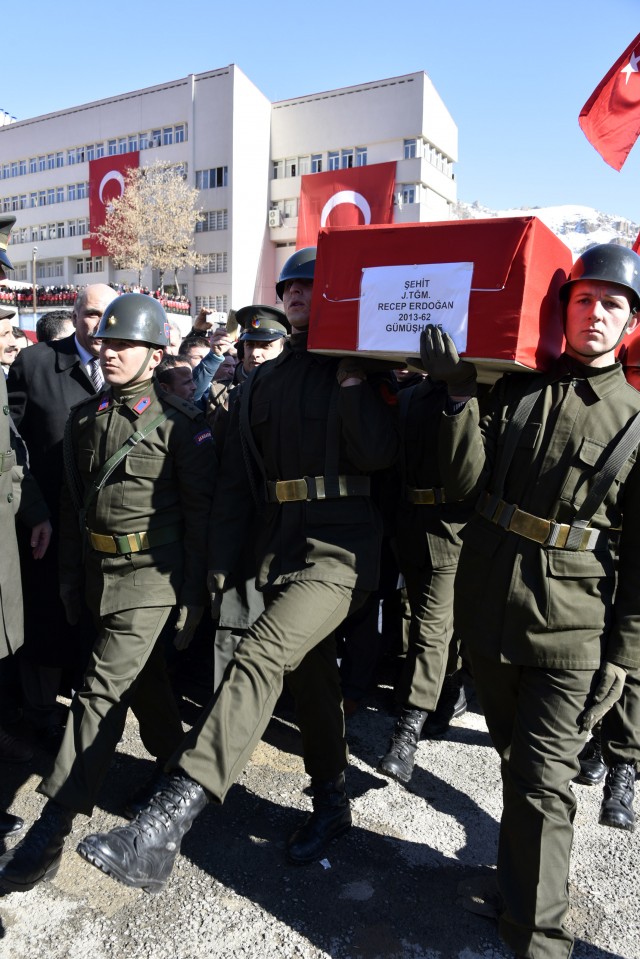 Gümüşhane gül yüzlü şehidini uğurladı 22