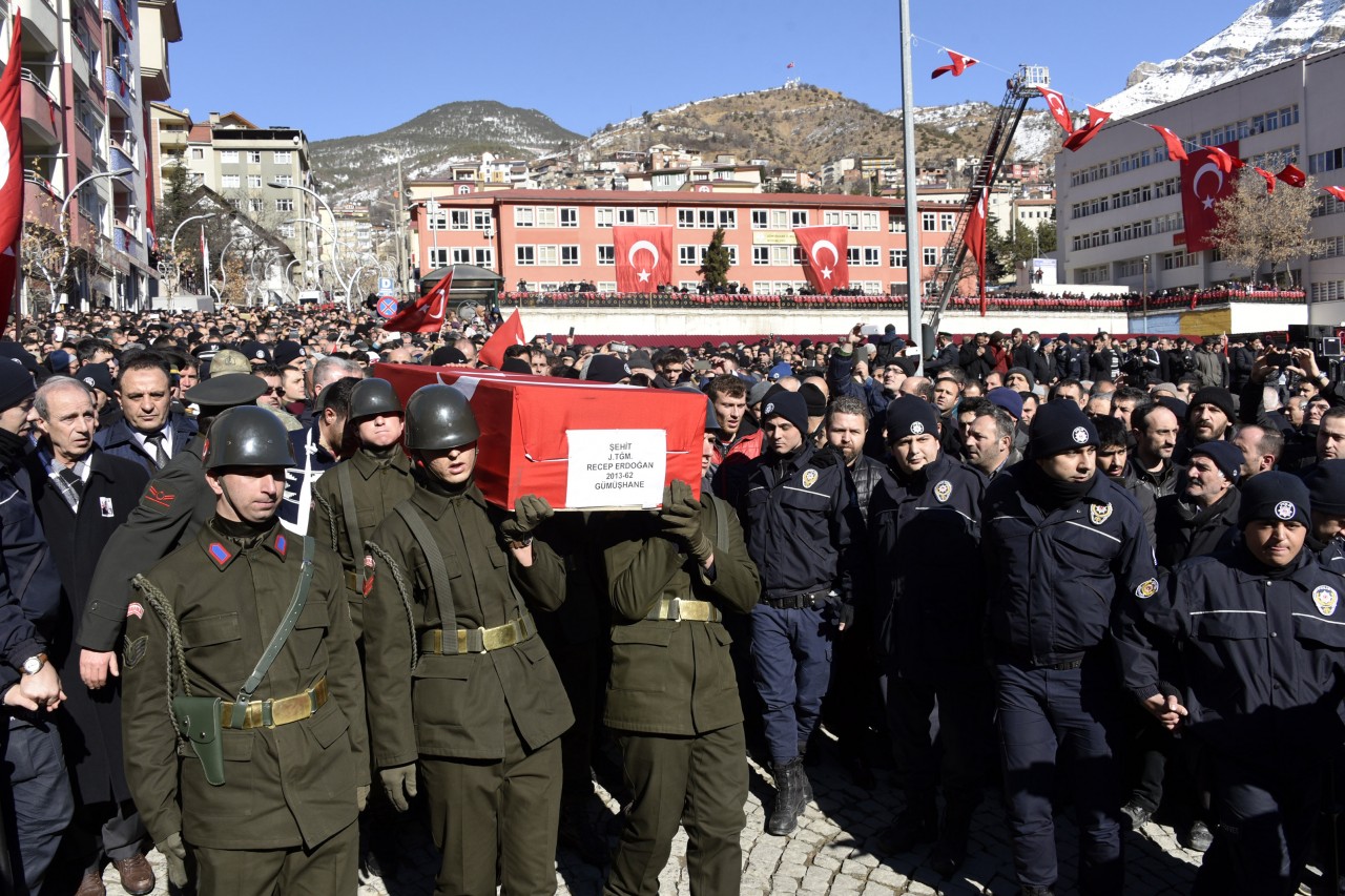 Gümüşhane gül yüzlü şehidini uğurladı 24