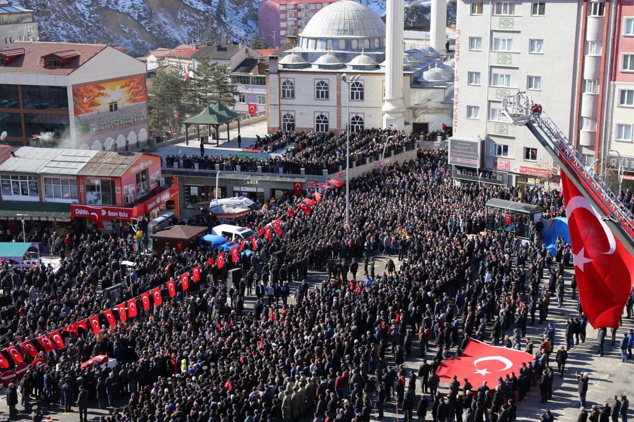 Gümüşhane gül yüzlü şehidini uğurladı 28