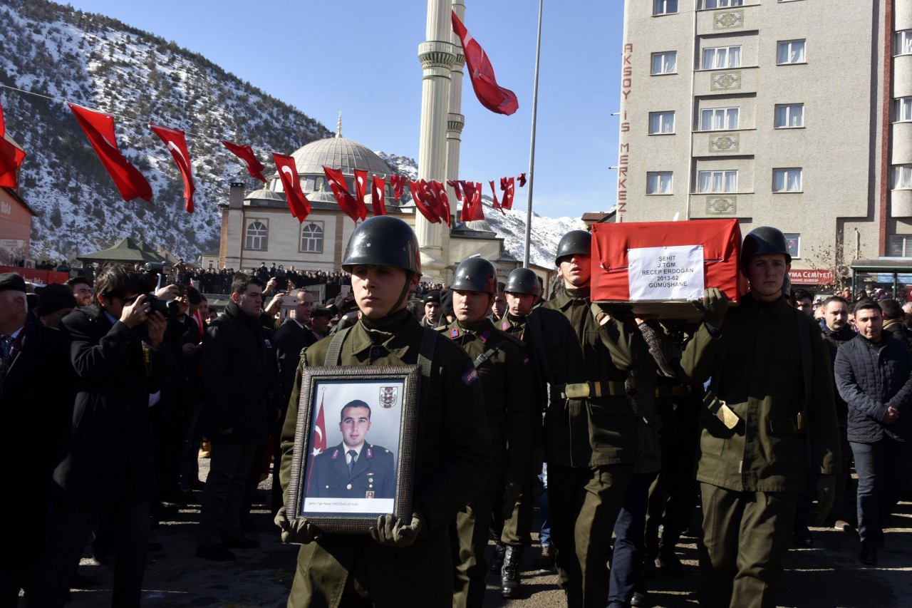 Gümüşhane gül yüzlü şehidini uğurladı 31