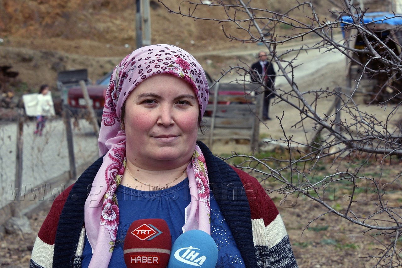 Gümüşhane'de karakışın ortasında ağaçlar çiçek açtı 12