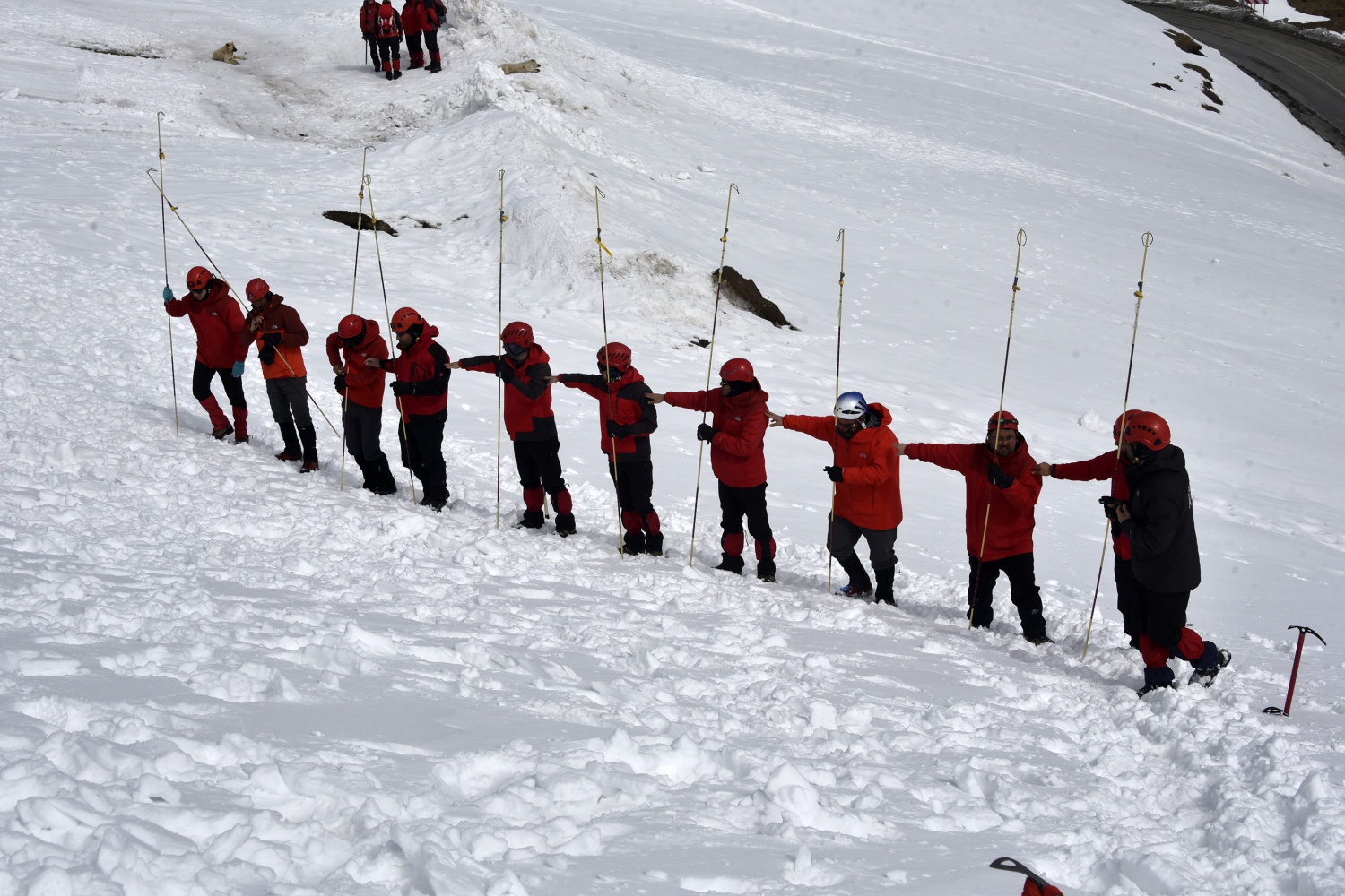 Zigana Dağında 100 personelle çığ tatbikatı 82