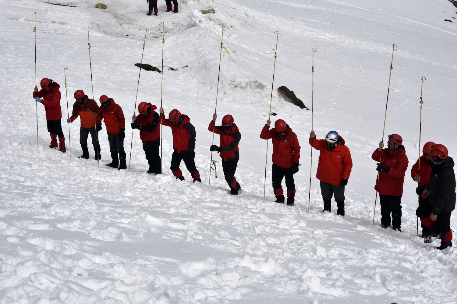 Zigana Dağında 100 personelle çığ tatbikatı 80