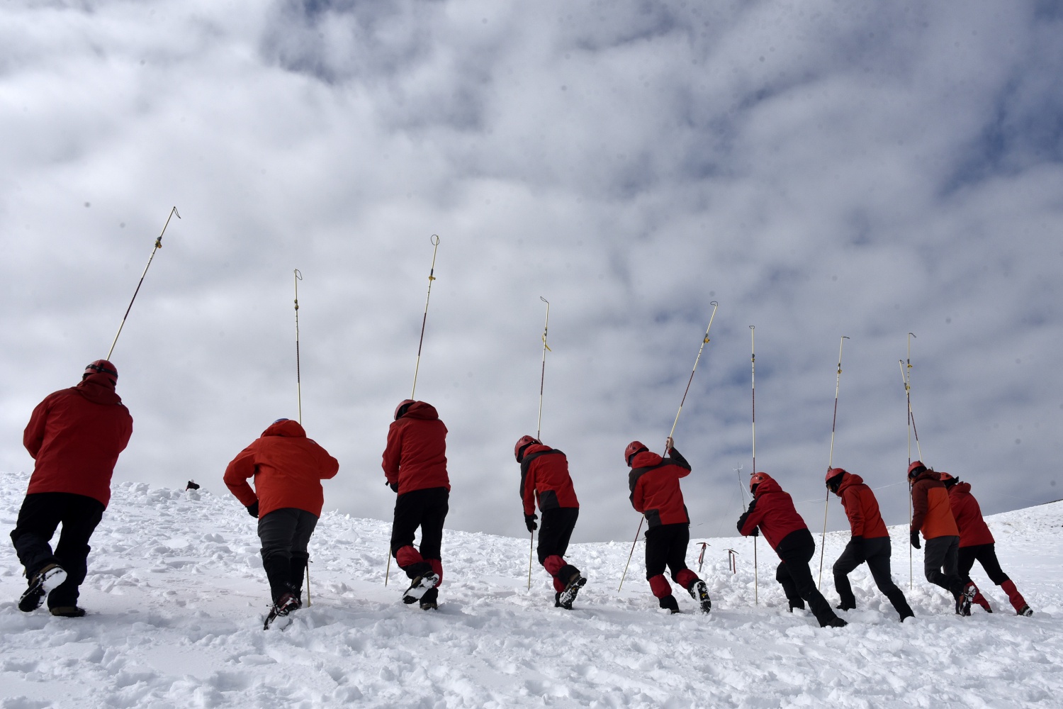 Zigana Dağında 100 personelle çığ tatbikatı 21