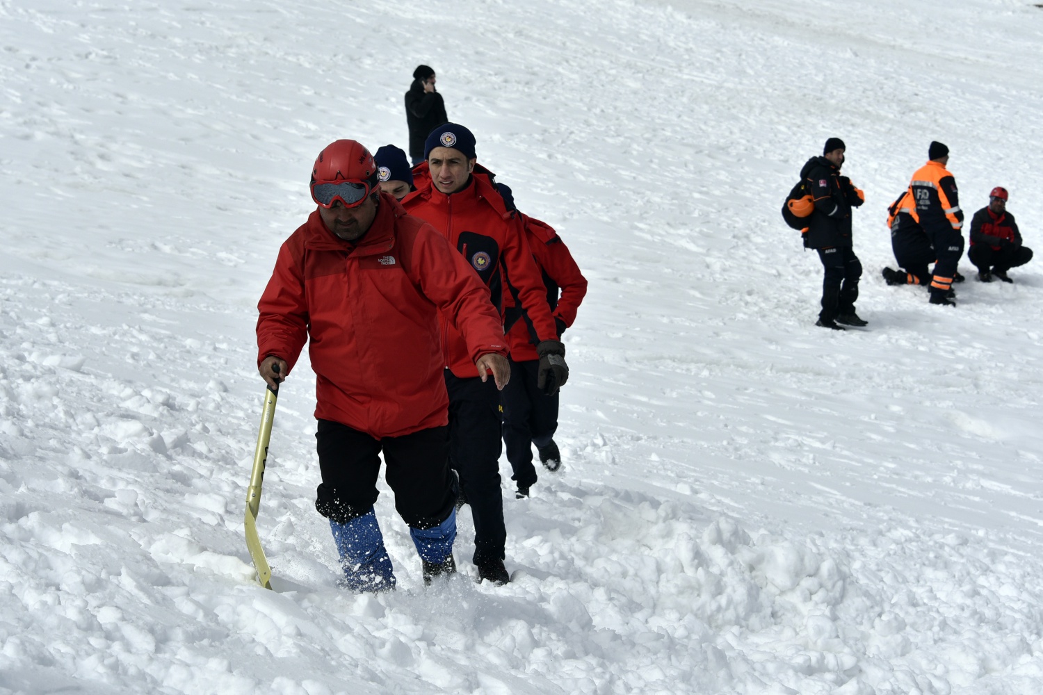 Zigana Dağında 100 personelle çığ tatbikatı 40