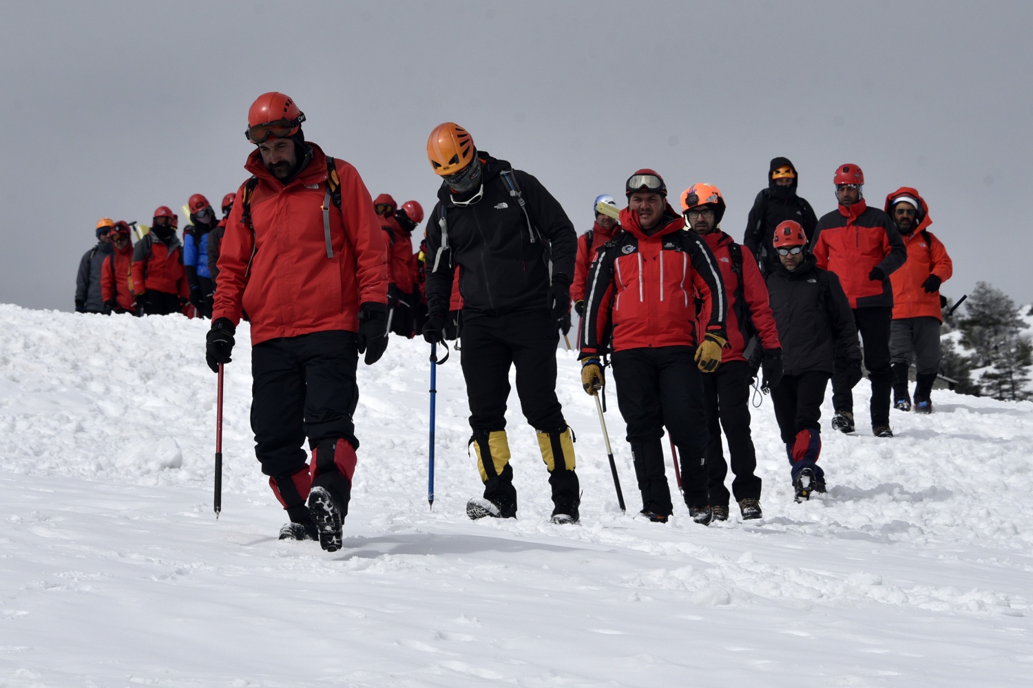 Zigana Dağında 100 personelle çığ tatbikatı 15