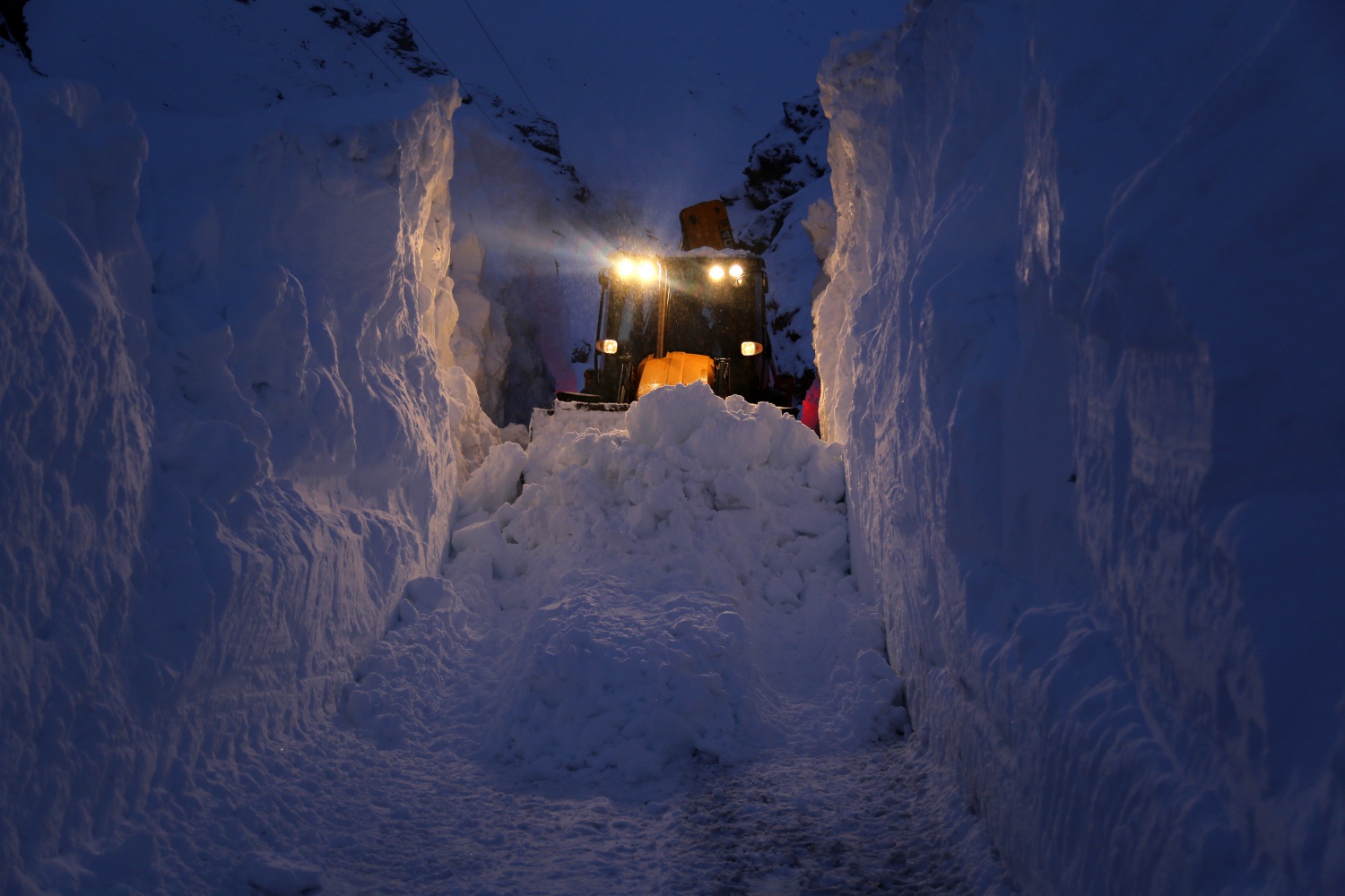 Gümüşhane’de çığ 7