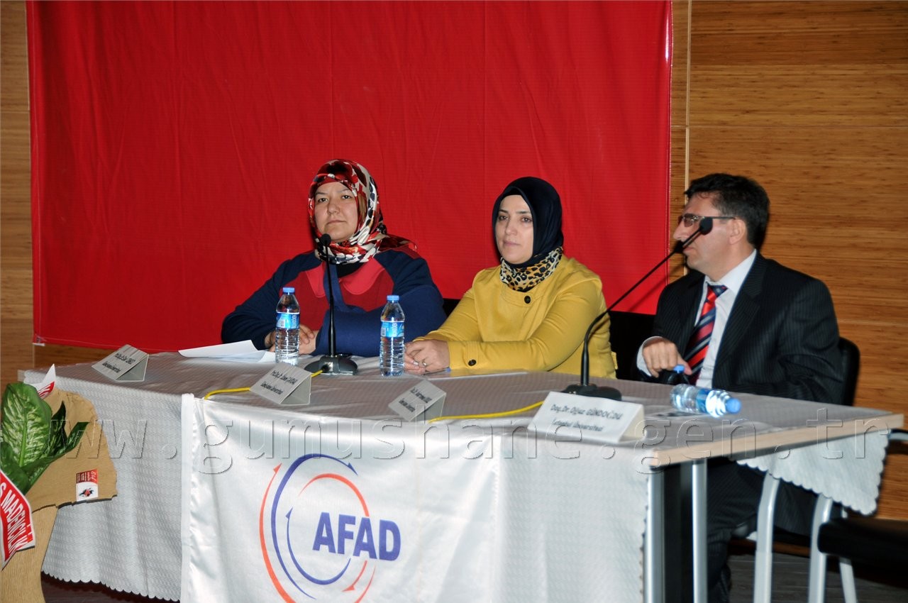 Gümüşhane'de Deprem Konferansı 5