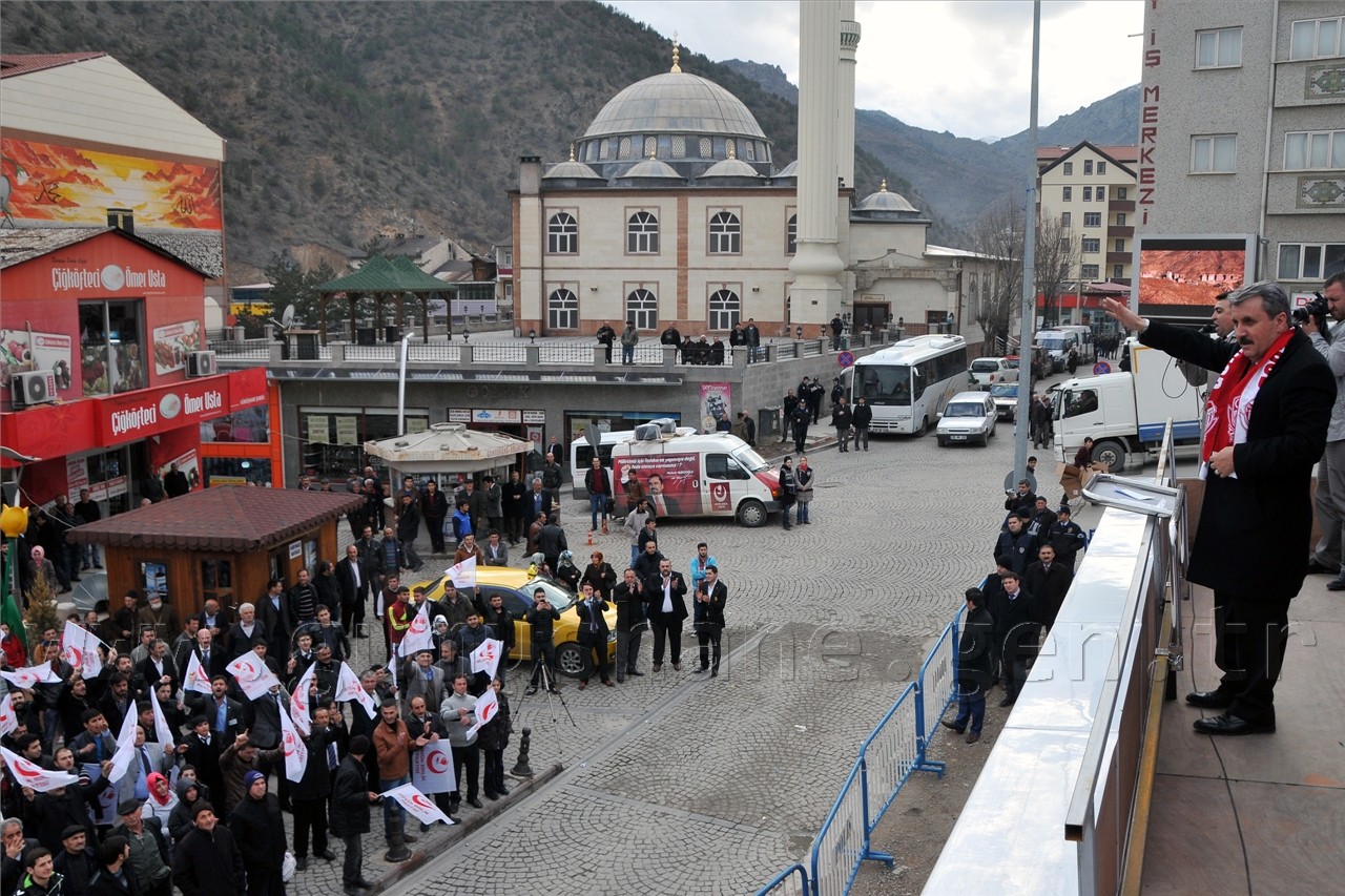 BBP Lideri Destici Gümüşhane'de 16