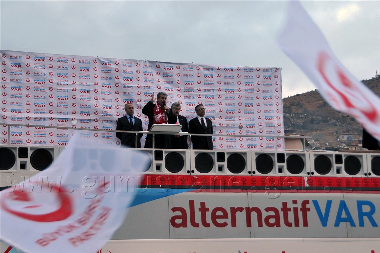 BBP Lideri Destici Gümüşhane'de 5