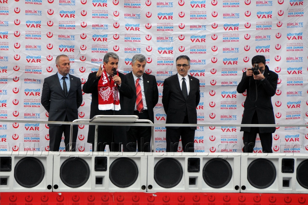 BBP Lideri Destici Gümüşhane'de 6