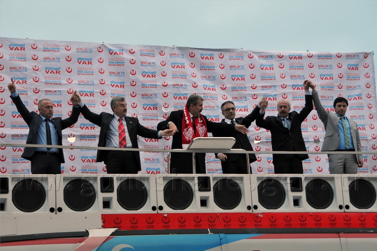 BBP Lideri Destici Gümüşhane'de 7