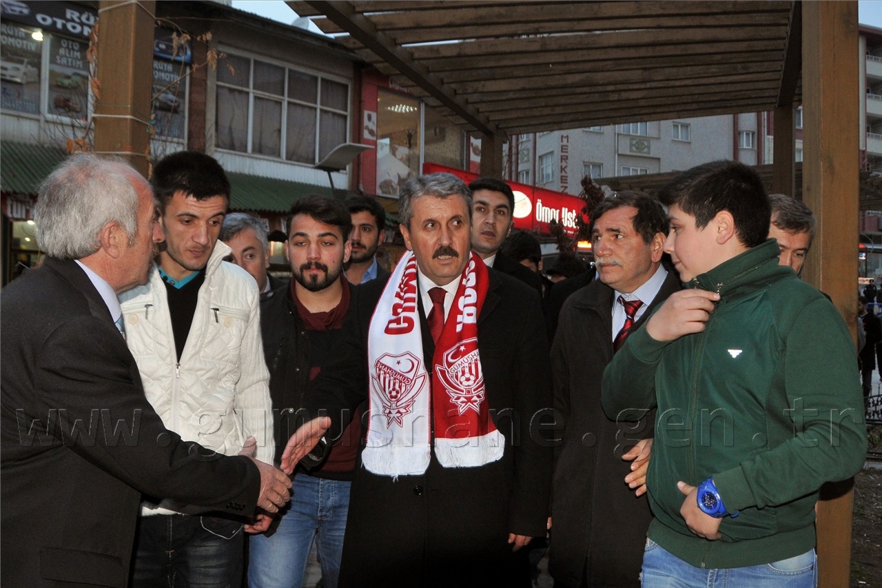 BBP Lideri Destici Gümüşhane'de 8