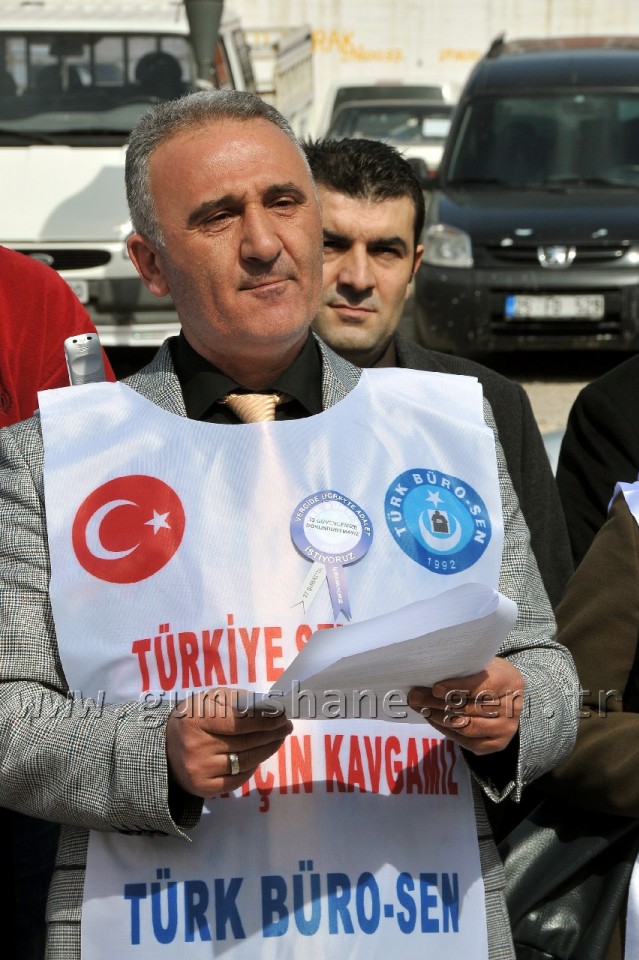 Gümüşhane'de Memurlar İş Bıraktı 3