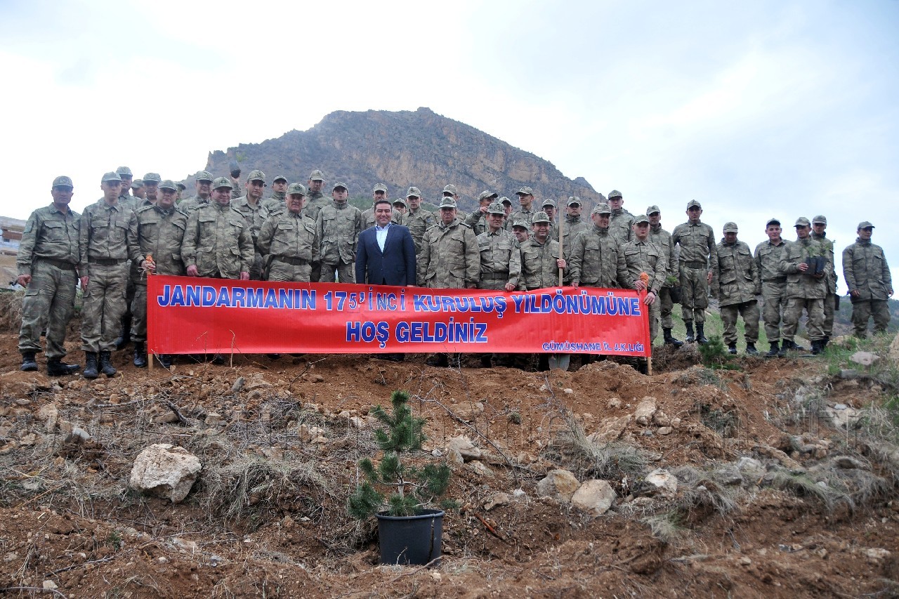 Jandarma, 175.Yılında Bin 175 Fidan Dikti  5