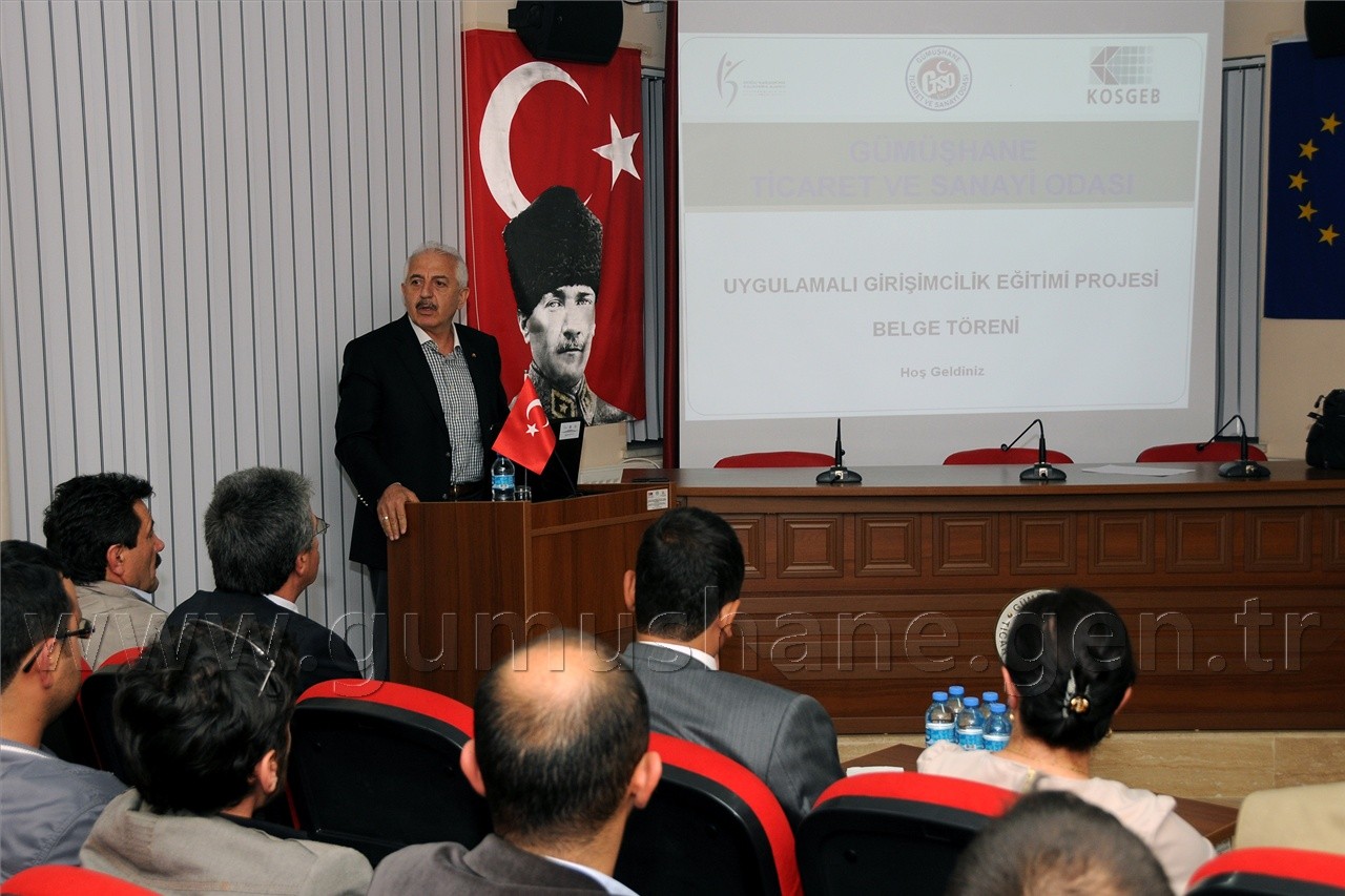 Gümüşhane'de 60 Girişimci Sertifika Aldı 2