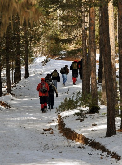Gümüşhaneli Dağcılar Karanlıkdere'de 1
