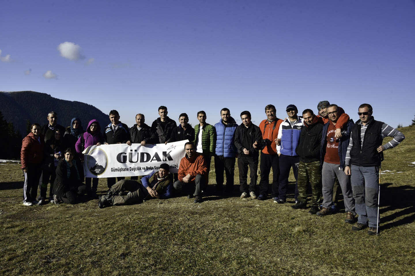 Gümüşhaneli dağcılardan en güzel sonbahar yürüyüşü 77