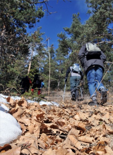 Gümüşhaneli Dağcılar Karanlıkdere'de 2