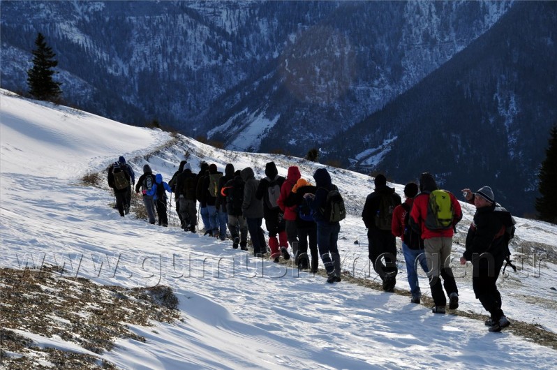 Gümüşhaneli Dağcılar Kürtün'de 2