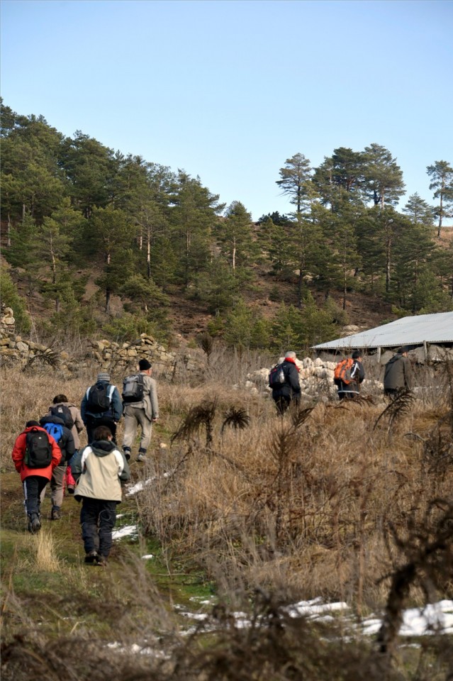 Gümüşhaneli Dağcılar Yeniyol Köyünde Yürüyüş Gerçekleştirdi 2
