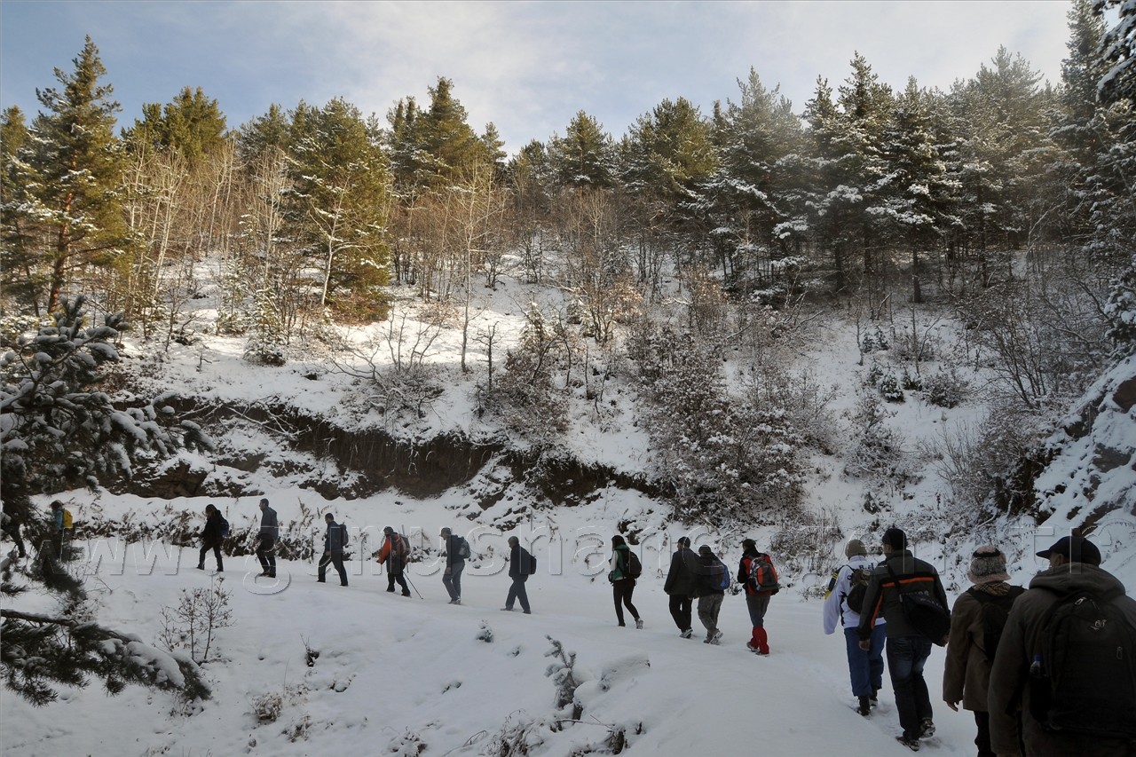 Gümüşhaneli Dağcılar Kelkit'te Yürüyüş Düzenledi 3