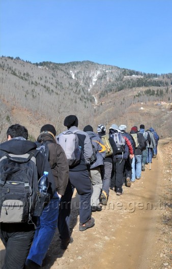 Gümüşhaneli Dağcılar Kürtün'de 4