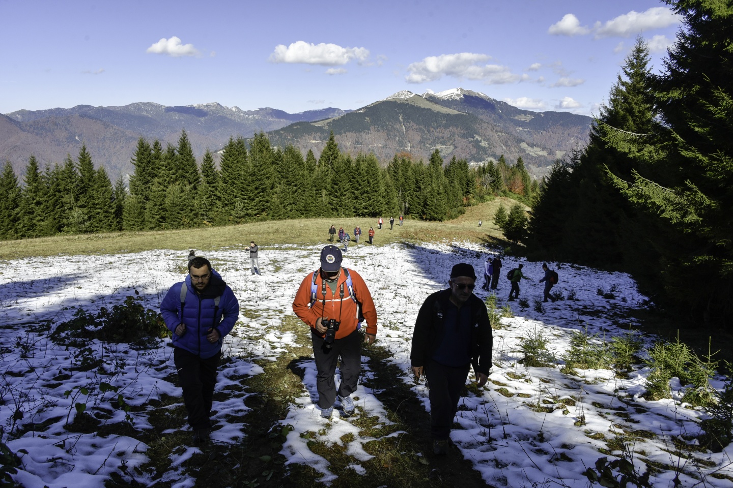 Gümüşhaneli dağcılardan en güzel sonbahar yürüyüşü 62