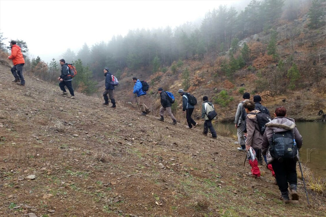 Gümüşhaneli Dağcılar Yeniyol Köyünde Yürüyüş Gerçekleştirdi 9