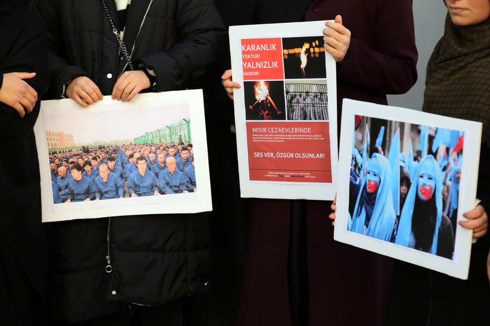 Gümüşhane Dünya İnsan Hakları Gününde zulme sessiz kalmadı 8