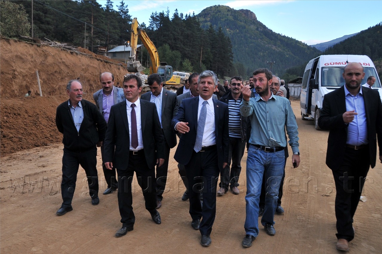 İkisu Şiran Yolu Yüzde 80'e Ulaştı 1